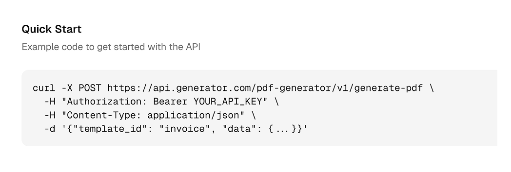 User Friendly Integration